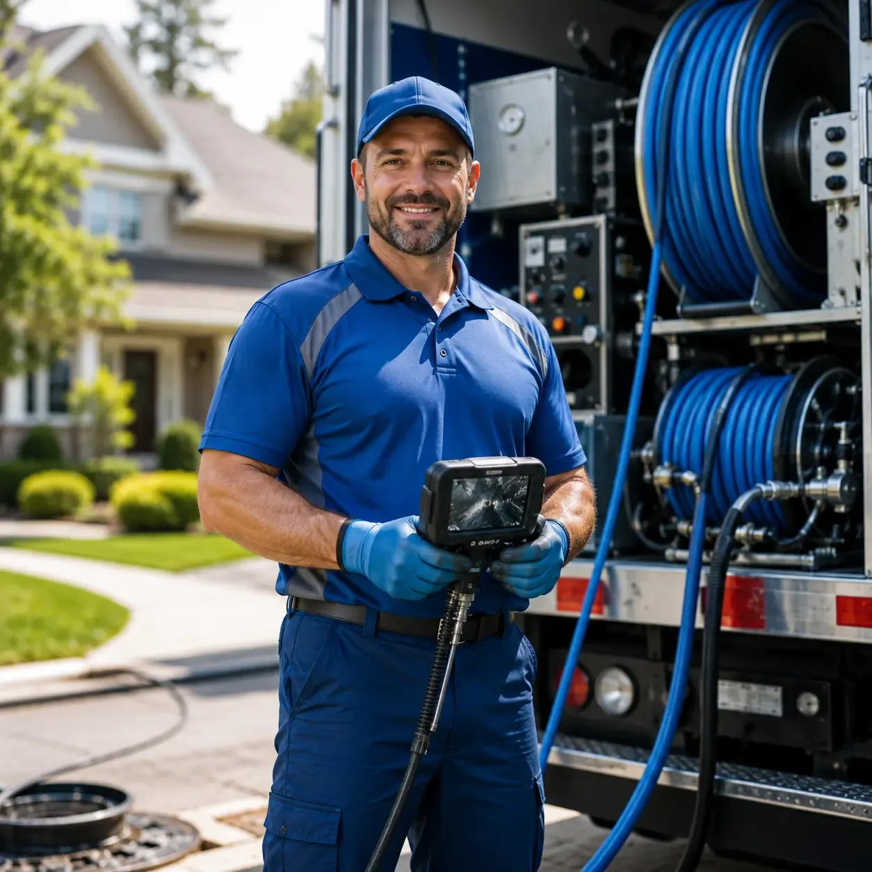 Local outdoor drain cleaning specialists in La Plata, MO
